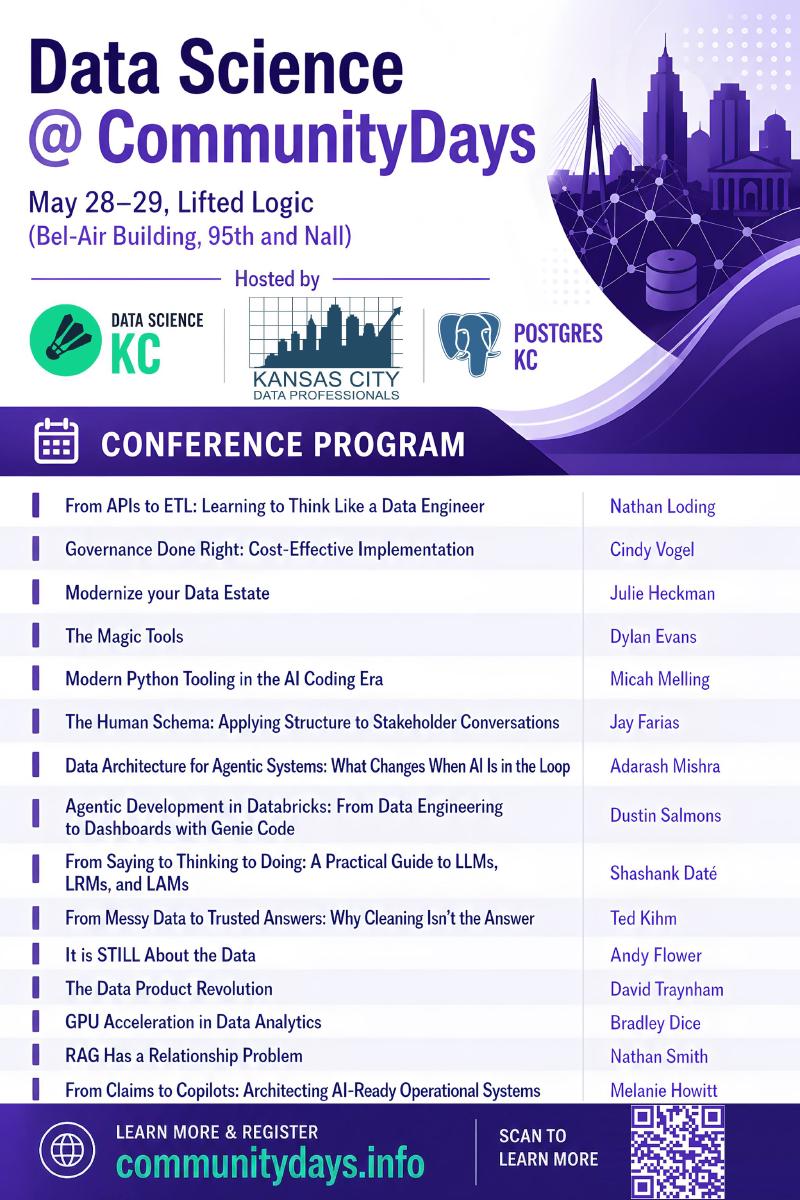 CommunityDays KC 2026 conference program